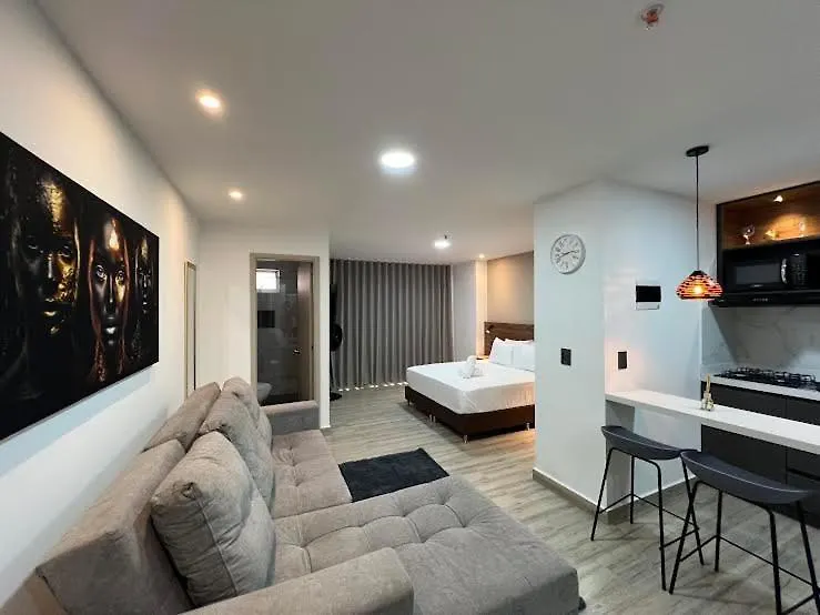 公寓 麦德林Torre Zurich Luxury公寓